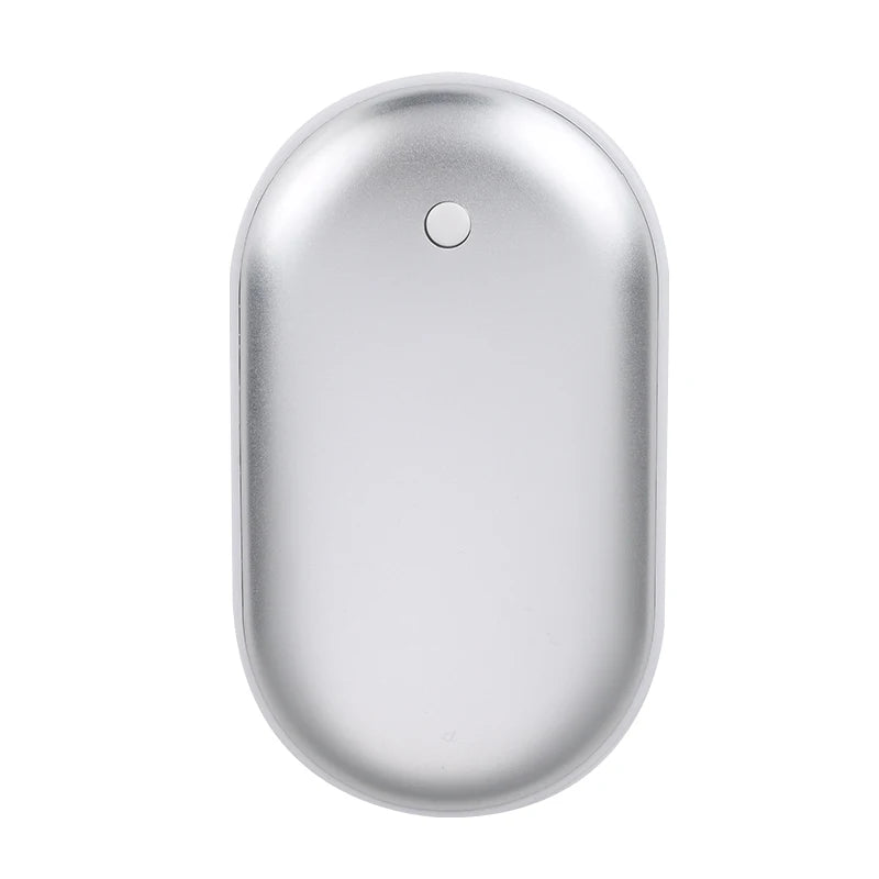 Ultra thin double-sided heating hand warmer with one click switch to 3 temperature levels, versatile for hand and abdominal warm