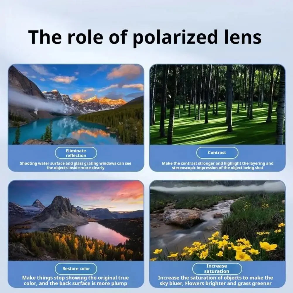 52 mm Phone polarizing Camera Lens