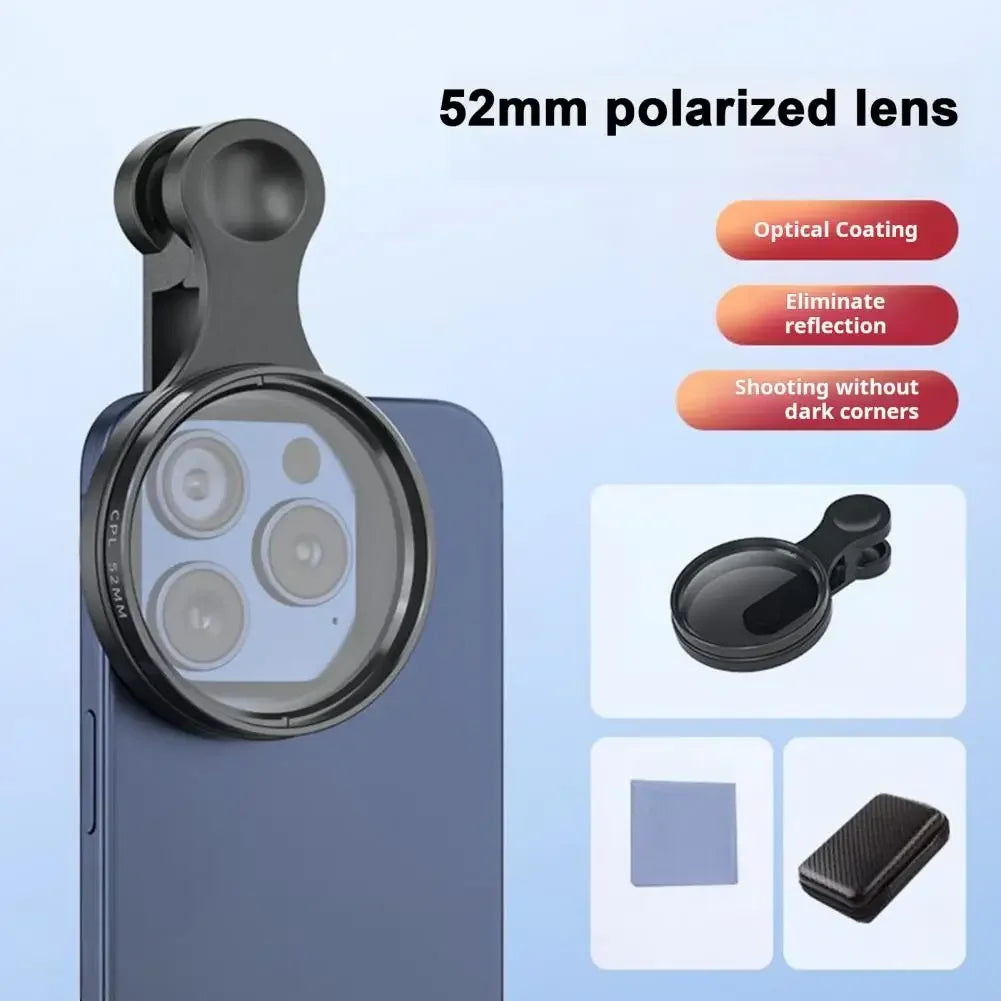 52 mm Phone polarizing Camera Lens
