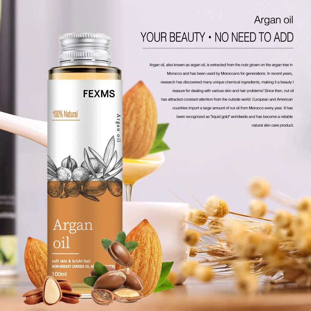 Organic Argan Oil – 100% Pure Cold Pressed Moisturizer