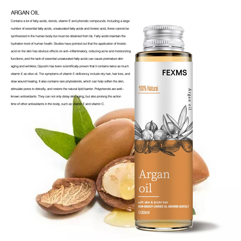 Organic Argan Oil – 100% Pure Cold Pressed Moisturizer