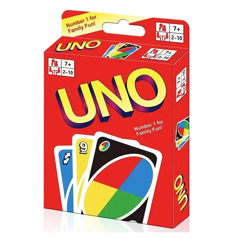 UNO FLIP! Pokemon Board Game Anime Cartoon Mario Figure Pattern Family Funny Entertainment One Piece uno Cards Games Xmas Gifts