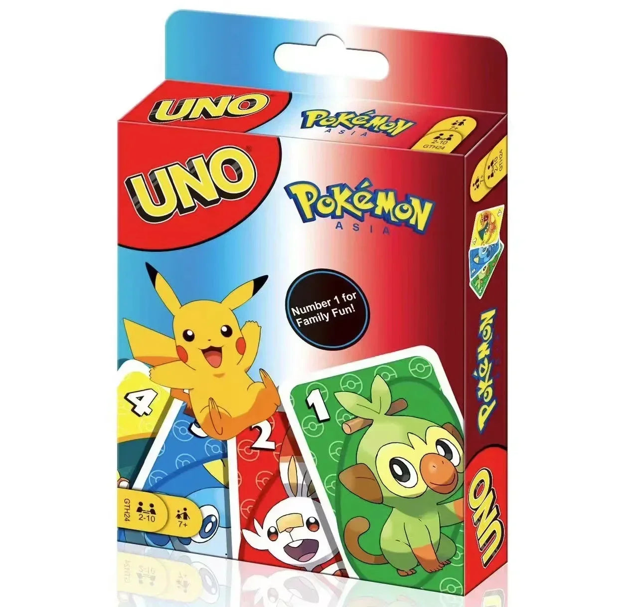 UNO FLIP! Pokemon Board Game Anime Cartoon Mario Figure Pattern Family Funny Entertainment One Piece uno Cards Games Xmas Gifts