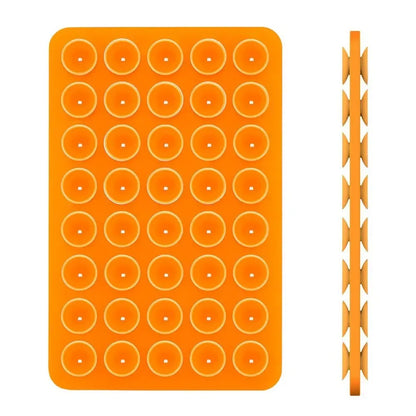 Silicone Suction Cup Phone Case Mount Double Sided Hands-Free Strong Grip Holder for Selfies and Videos for iPhone Android