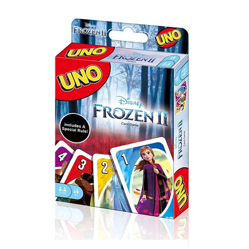 UNO FLIP! Pokemon Board Game Anime Cartoon Mario Figure Pattern Family Funny Entertainment One Piece uno Cards Games Xmas Gifts