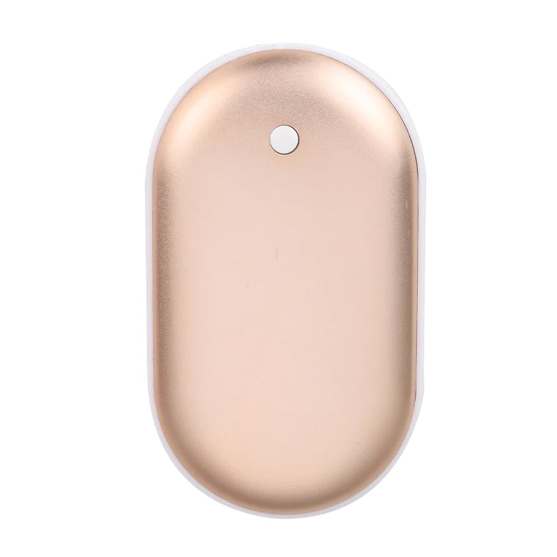 Ultra thin double-sided heating hand warmer with one click switch to 3 temperature levels, versatile for hand and abdominal warm