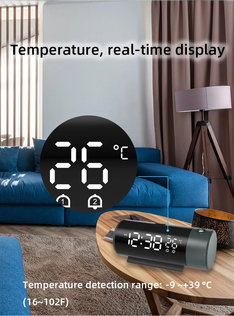 Digital LED clock