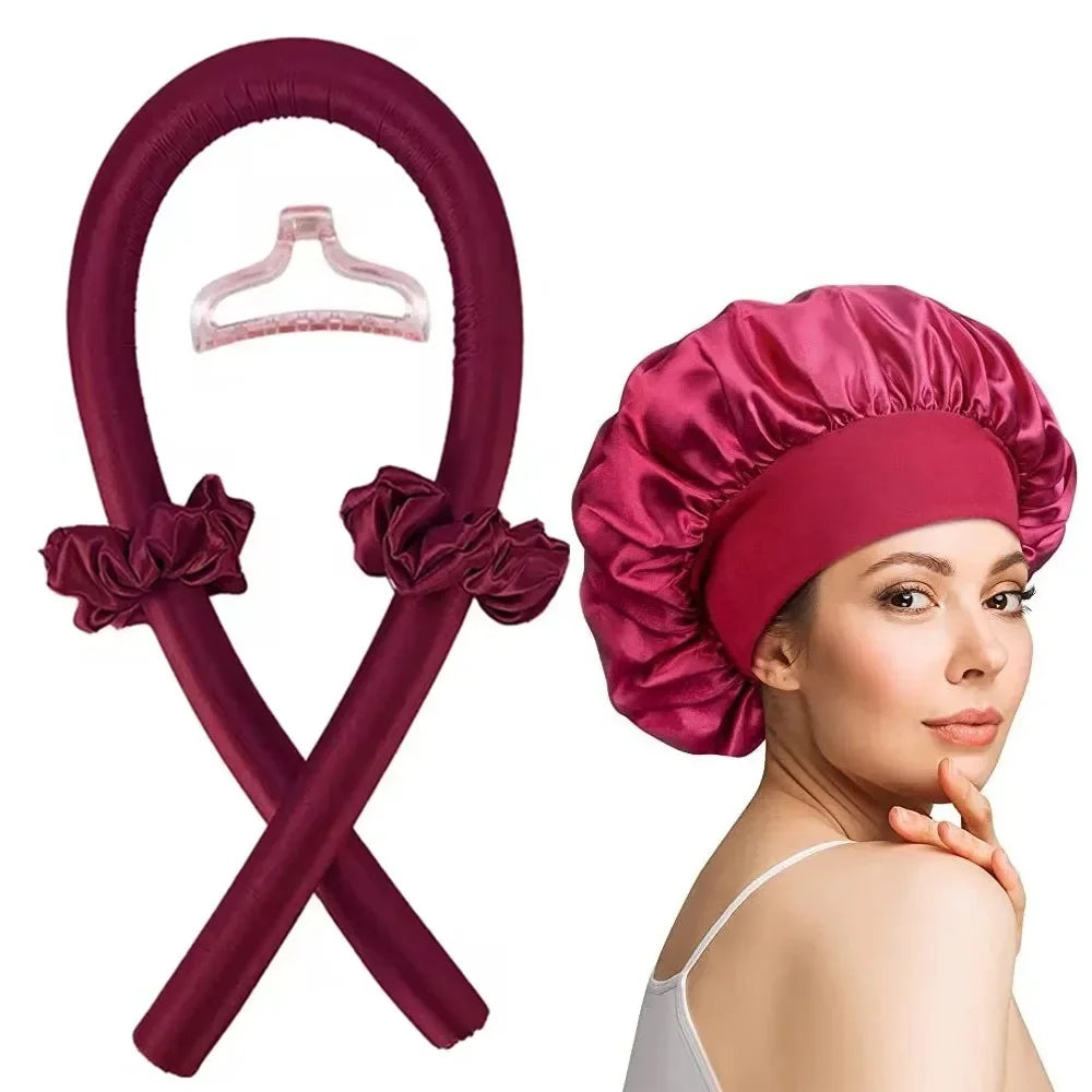 Heatless Curling Rod Headband Set – Overnight No-Heat Curls