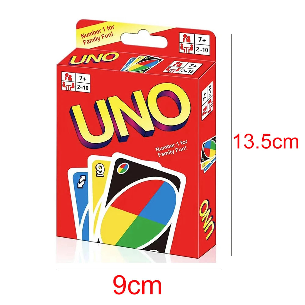 UNO FLIP! Pokemon Board Game Anime Cartoon Mario Figure Pattern Family Funny Entertainment One Piece uno Cards Games Xmas Gifts