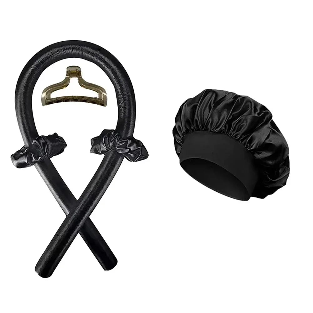 Heatless Curling Rod Headband Set – Overnight No-Heat Curls